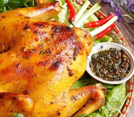 ga nuong cham cham cheo 1