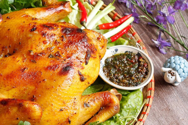 cách pha chẩm chéo chấm gà